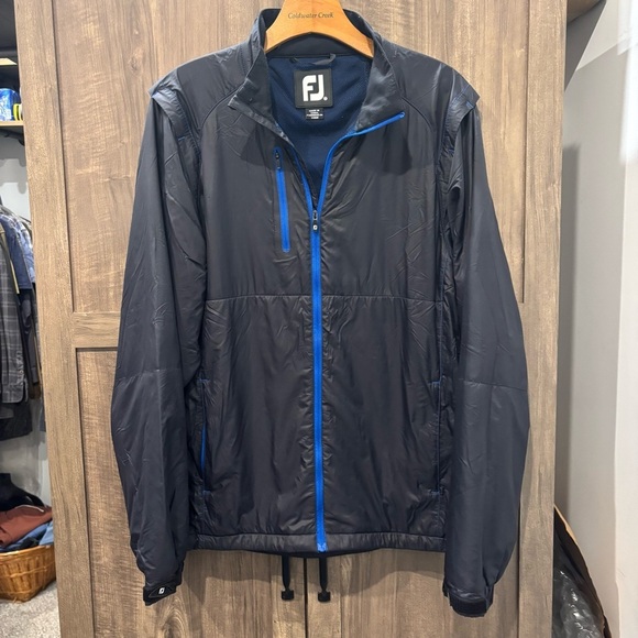 FootJoy medium nylon jacket Lightweight insulated golf - Picture 1 of 11